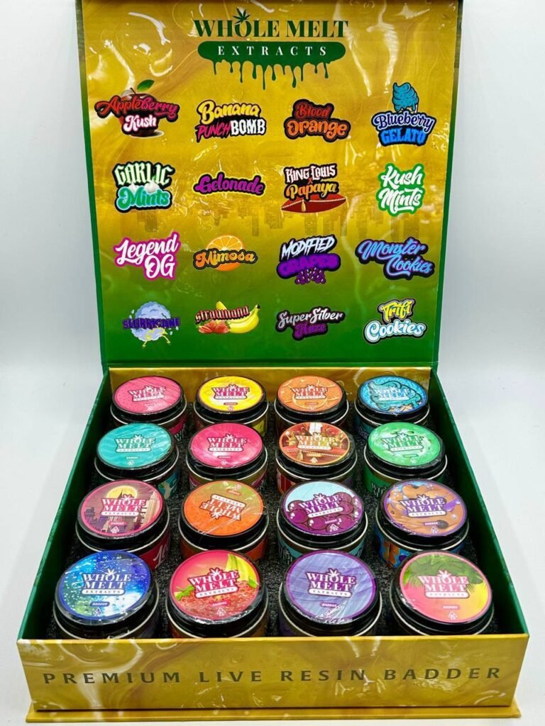 Whole Melt Live Resin Badder With Next Day Delivery NDB!