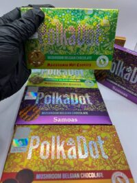 Polka Dot Psilocybin Mushroom Chocolate