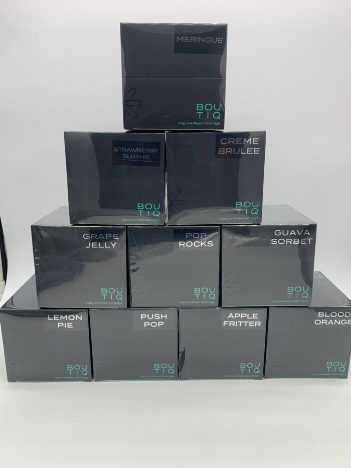 Boutiq Live Resin Cartridges For Sale