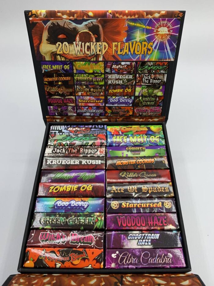 Gold Coast Clear Halloween Vape Cartridges