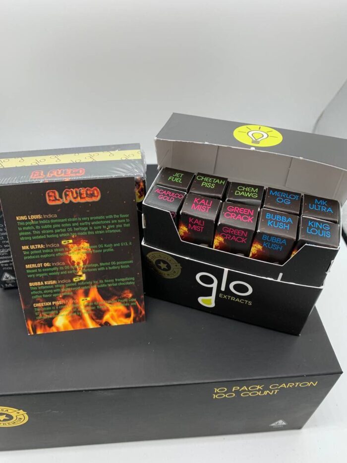 GLO Extracts Cannabis Oil Cartridges