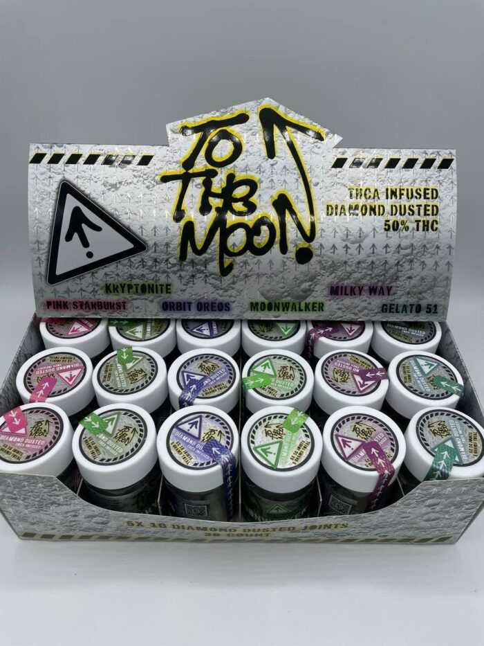 Buy To The Moon Diamond Dusted Prerolls in UK
