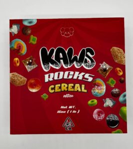 Kaws Moon Rocks Cereal Edition