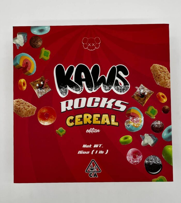 Kaws Moon Rocks Cereal Edition
