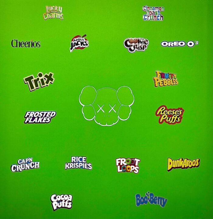 Cereal Edition Kaws rocks