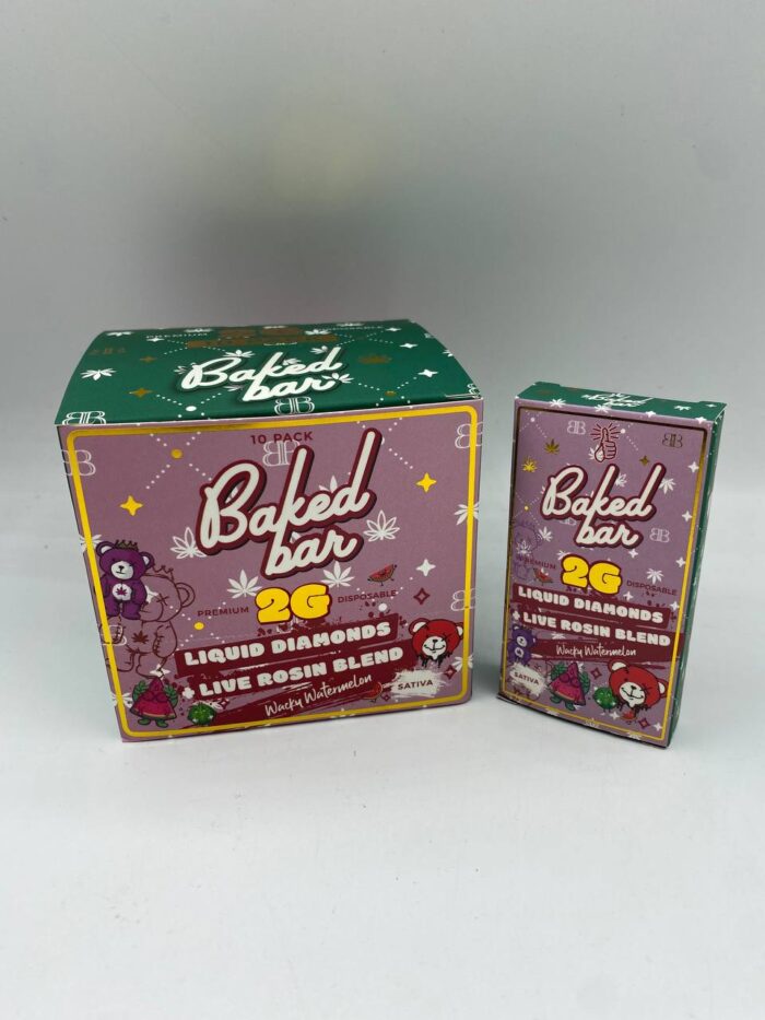Baked Vape Bar Live Sugar Disposables