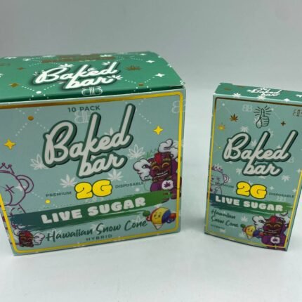 Baked Bar Live Sugar Disposables