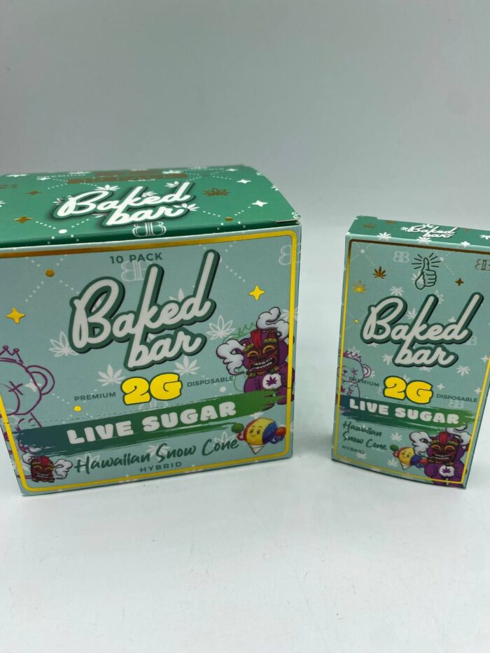 Baked Bar Live Sugar Disposables