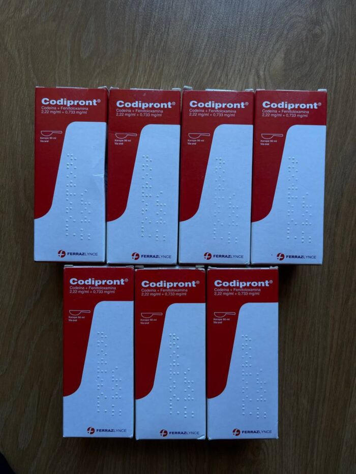 Codipront 90ml Codeine Syrup (Portugal) - Image 1